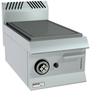 Commercial Gas Fry Top (Smooth Chromed Griddle) - 350mm - Offcar 6UFTG35LC