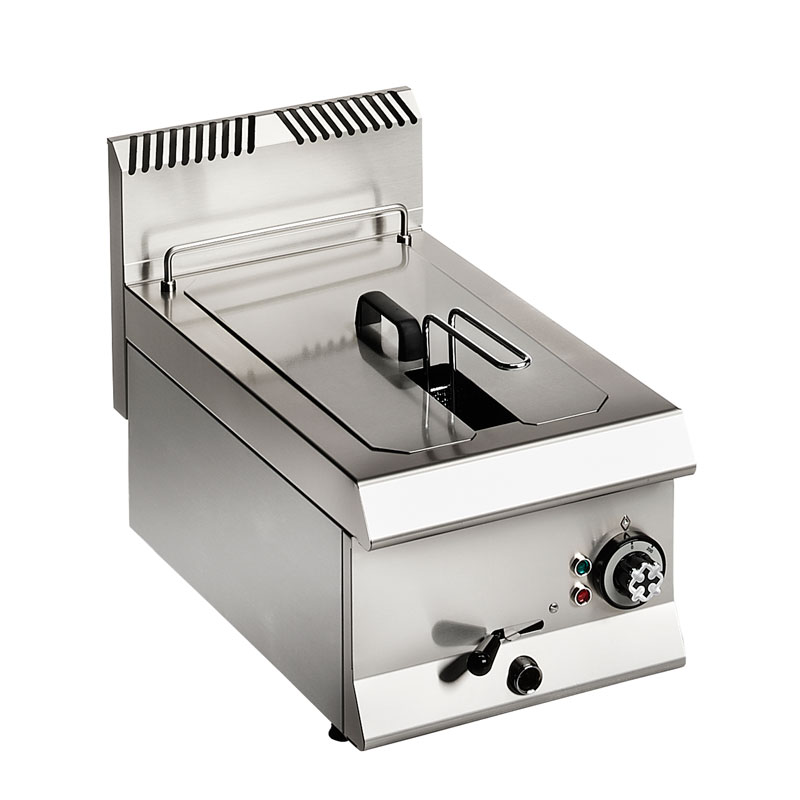 Commercial Electric Fryer (1 Tank, 8L) - 350mm - Offcar 6UFRE08