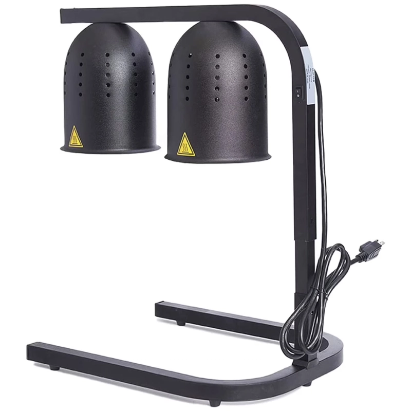Commercial Freestanding Food Heat Lamp (Black) - Atosa DL2112-B Commercial Freestanding Food Heat Lamp (Black) - Atosa DL2112-B