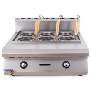 Commercial Gas Pasta Cooker (6 Baskets) - SAS ET-TSRQZML