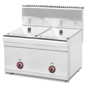 Commercial Gas Deep Fryer (Table Top / Double Tank) - SAS ET-RZL-2A