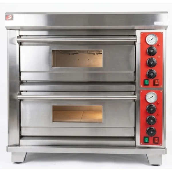 Commercial Electric Pizza Oven (Double Deck) - SAS ET-TEP-4S-2
