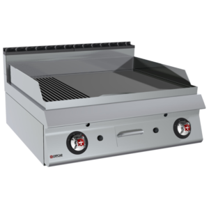 Commercial Gas Griddle (2/3 Smooth, 1/3 Ribbed) - Offcar - 70TFGLR
