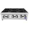 Commercial Countertop Gas Hotplate (6 Burners) - Atosa / CookRite - ACHP-36-6 Commercial Countertop Gas Hotplate (6 Burners) - Atosa / CookRite - ACHP-36-6