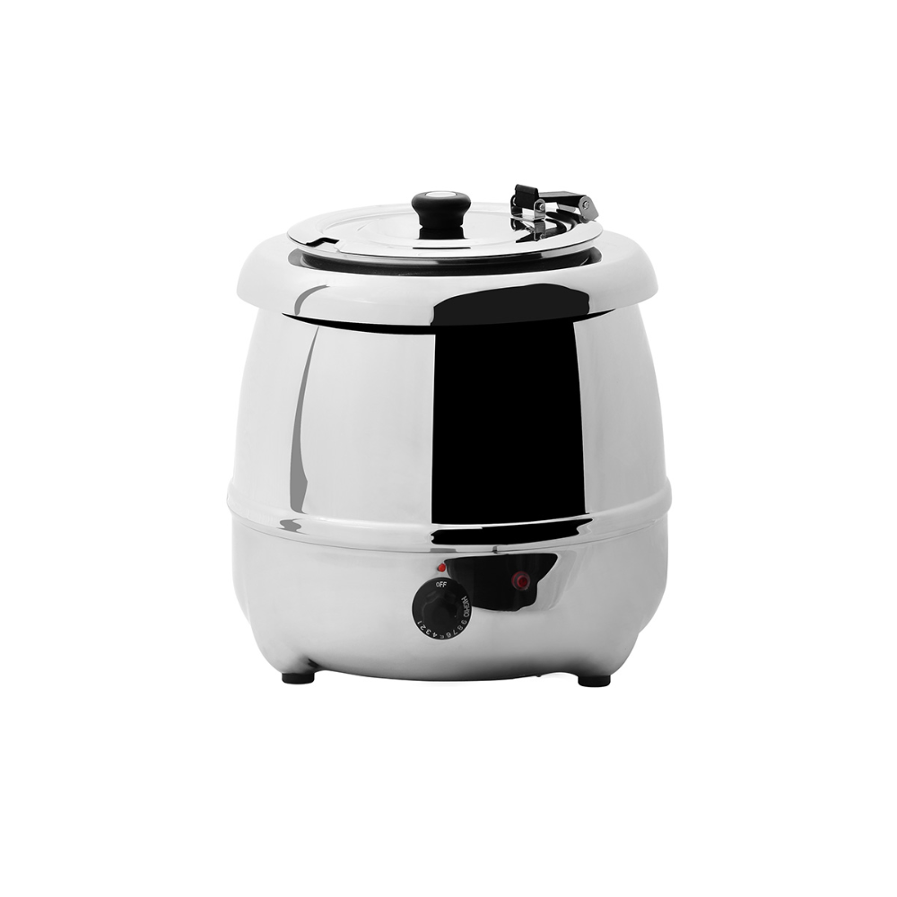 Commercial Electric Soup Kettle (Stainless Steel) - 10L - Atosa AT51588S Commercial Electric Soup Kettle (Stainless Steel) - 10L - Atosa AT51588S