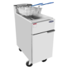 Commercial Gas Deep Fryer - 40 lb - Atosa ATFS-40