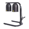 Commercial Freestanding Food Heat Lamp (Black) - Atosa - DL2112-B