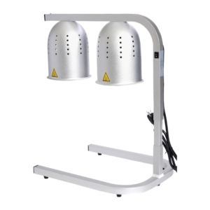 Commercial Freestanding Food Heat Lamp (Silver) - Atosa - DL2112-S