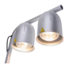 Commercial Freestanding Food Heat Lamp (Silver) - Atosa - DL2112-S Commercial Freestanding Food Heat Lamp (Silver) - Atosa - DL2112-S