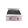 Commercial Gas Lava Rock Grill (Countertop / Ribbed) - SAS - ET-TSRQSKL Commercial Gas Lava Rock Grill (Countertop / Ribbed) - SAS - ET-TSRQSKL