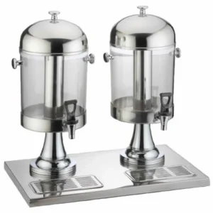 Commercial Double Tank Juice Dispenser - Atosa - AT-90512-2