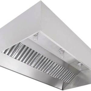 Commercial Stainless Steel Wall Exhaust Hood - SAS
