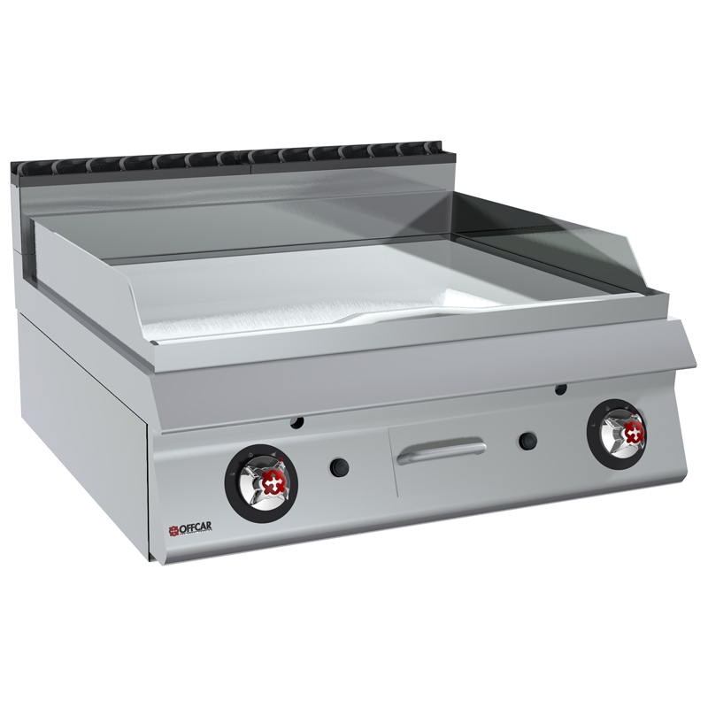 Commercial Countertop Gas Griddle (Smooth Chrome Plate) - Offcar - 70TFGLLC Commercial Countertop Gas Griddle (Smooth Chrome Plate) - Offcar - 70TFGLLC