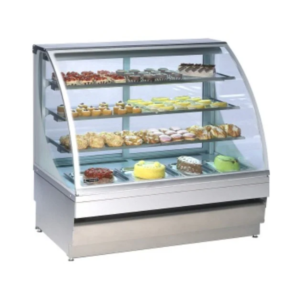 Commercial Refrigerated Cake Display Chiller - Norpe - SAGA-135-M-SS