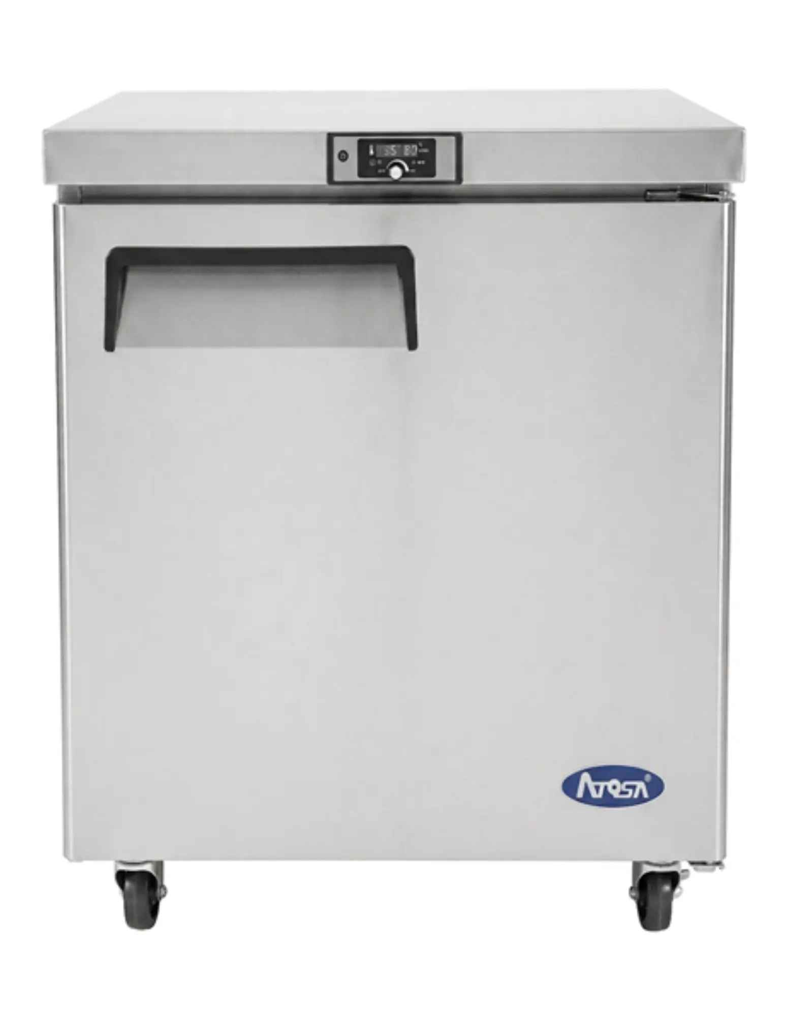 Commercial Mega Top Refrigerated Salad Prep Table (1-Door). - Atosa - MSF8305 Commercial Mega Top Refrigerated Salad Prep Table (1-Door). - Atosa - MSF8305