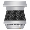 Commercial Gas Range with Oven (6 Burners) - Atosa - ATO-6B Commercial Gas Range with Oven (6 Burners) - Atosa - ATO-6B