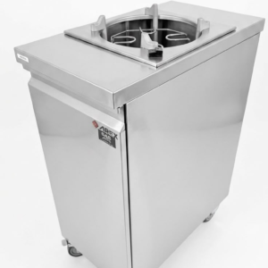 Commercial Heated Plate Dispenser - Blanco - RHE 21-26 ET 670