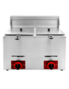 Commercial Countertop Gas Fryer (Twin Tank) - SAS - ET-8XZ