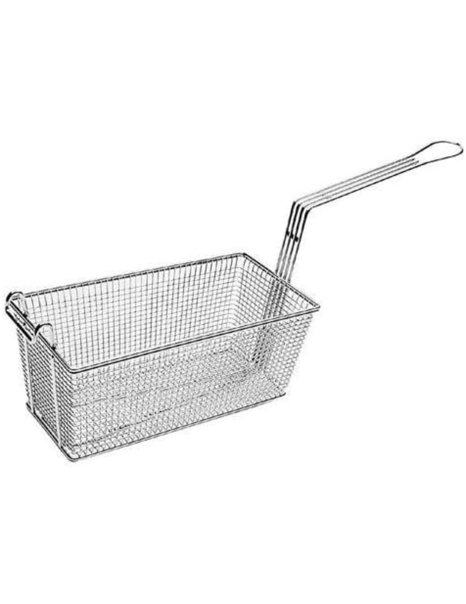 Commercial Stainless Steel Fryer Basket - OFFCAR - OF-BF14X40CM Commercial Stainless Steel Fryer Basket - OFFCAR - OF-BF14X40CM