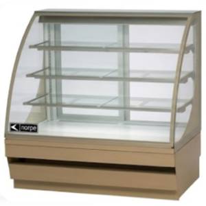 Commercial Cake Display Chiller (135cm) - Norpe - SAGA-135-M-OAK