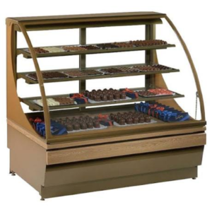 Commercial Cake Display Chiller (135cm) - Norpe - SAGA-135-M-OAK