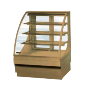 Commercial Cake Display Chiller (90cm) - Norpe - SAGA-90-M-OAK