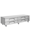 Commercial Super Deluxe Refrigerated Chef Base (96-Inch / 4-Drawer) - Turbo Air - TCBE-96SDR-N Commercial Super Deluxe Refrigerated Chef Base (96-Inch / 4-Drawer) - Turbo Air - TCBE-96SDR-N