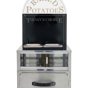 Commercial Stainless Steel Twin Fan Potato Bakemaster Oven - Victorian Oven - VB-POVENSS Commercial Stainless Steel Twin Fan Potato Bakemaster Oven - Victorian Oven - VB-POVENSS