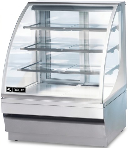 Commercial Cake Display Chiller (90cm) - Norpe - SAGA-90-M-SS Commercial Cake Display Chiller (90cm) - Norpe - SAGA-90-M-SS