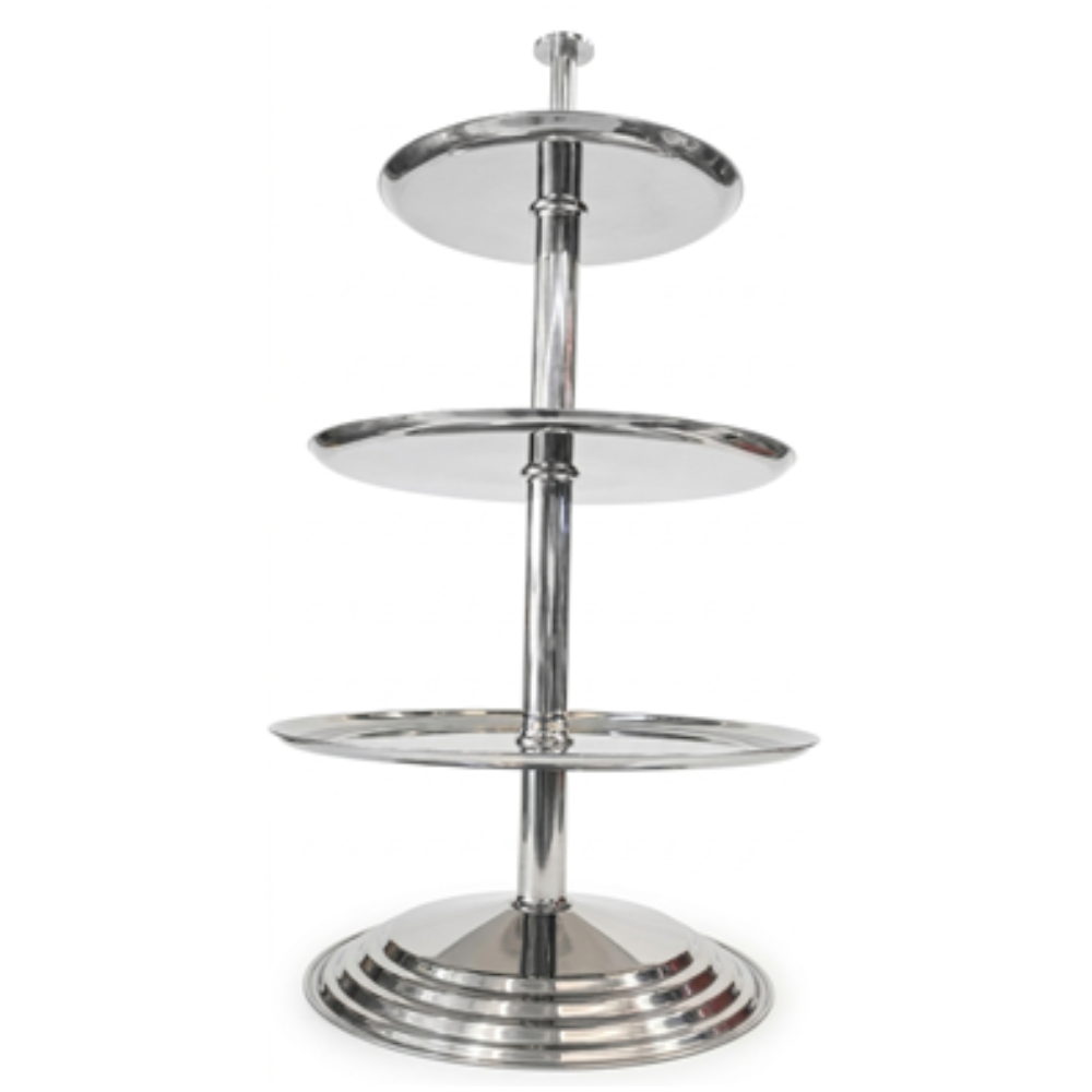 3-Layer Stainless Steel Display Stand - SAS Kitchens - DS-03