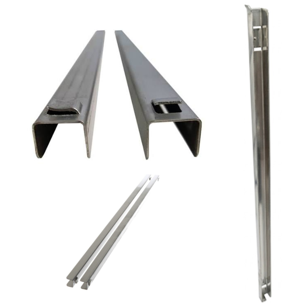 Commercial Refrigeration Shelf Support Pilaster Strip (530mm) - SAS Kitchens - RSS-20 Commercial Refrigeration Shelf Support Pilaster Strip (530mm) - SAS Kitchens - RSS-20
