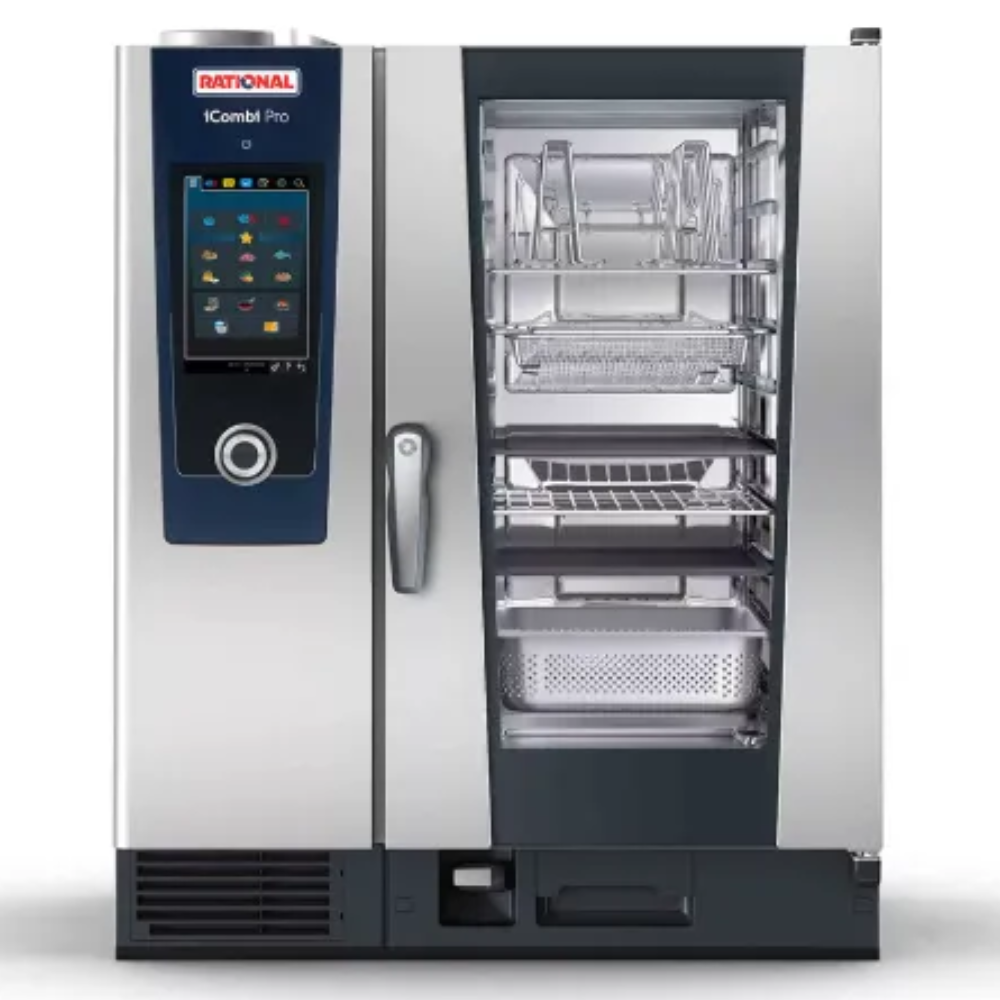 Commercial 10-Grid 2/1 GN Gas Combi Oven - Rational iCombi Pro ICP 10G-2/1