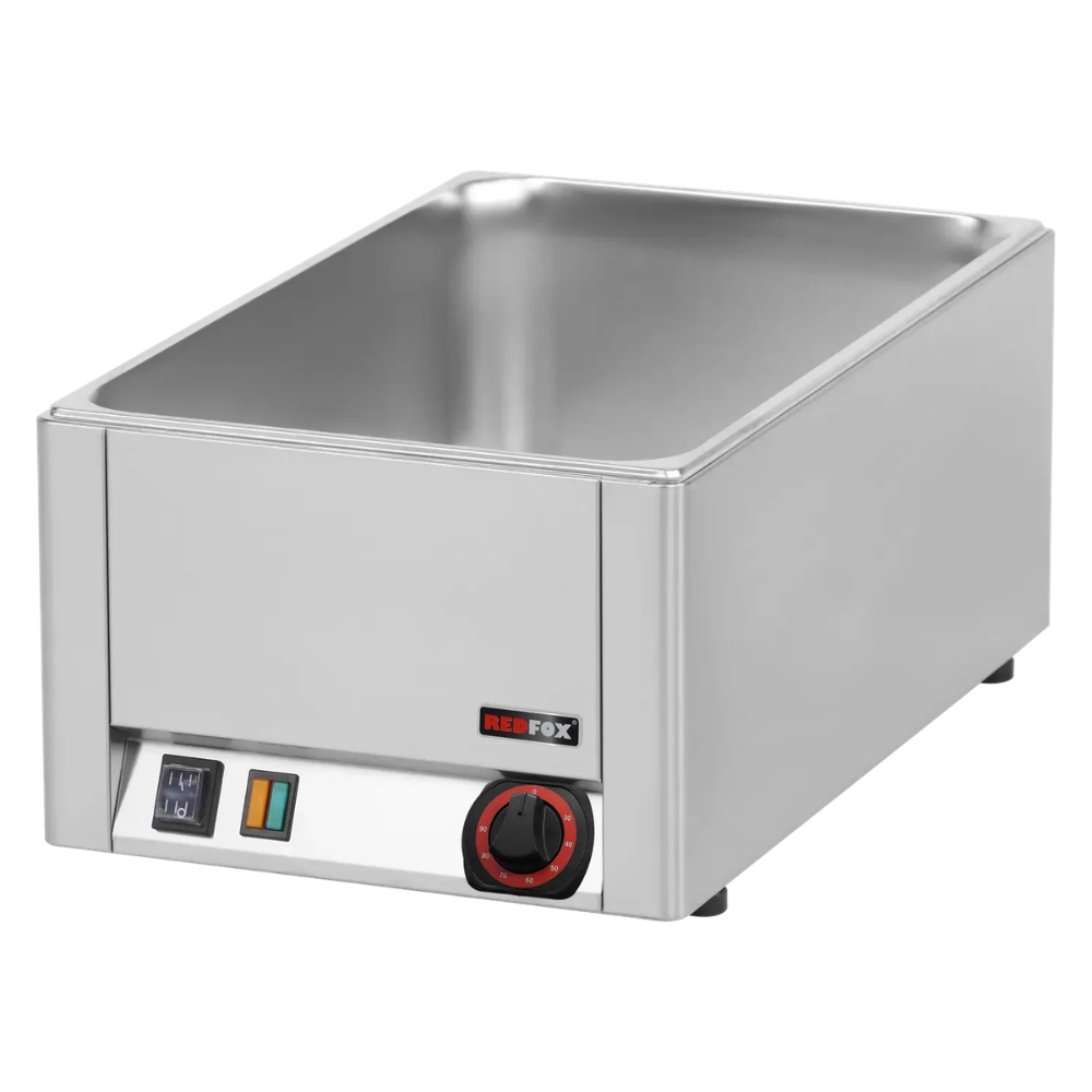 Commercial Countertop Bain-Marie (GN 1/1) - Redfox BM 1115 Commercial Countertop Bain-Marie (GN 1/1) - Redfox BM 1115