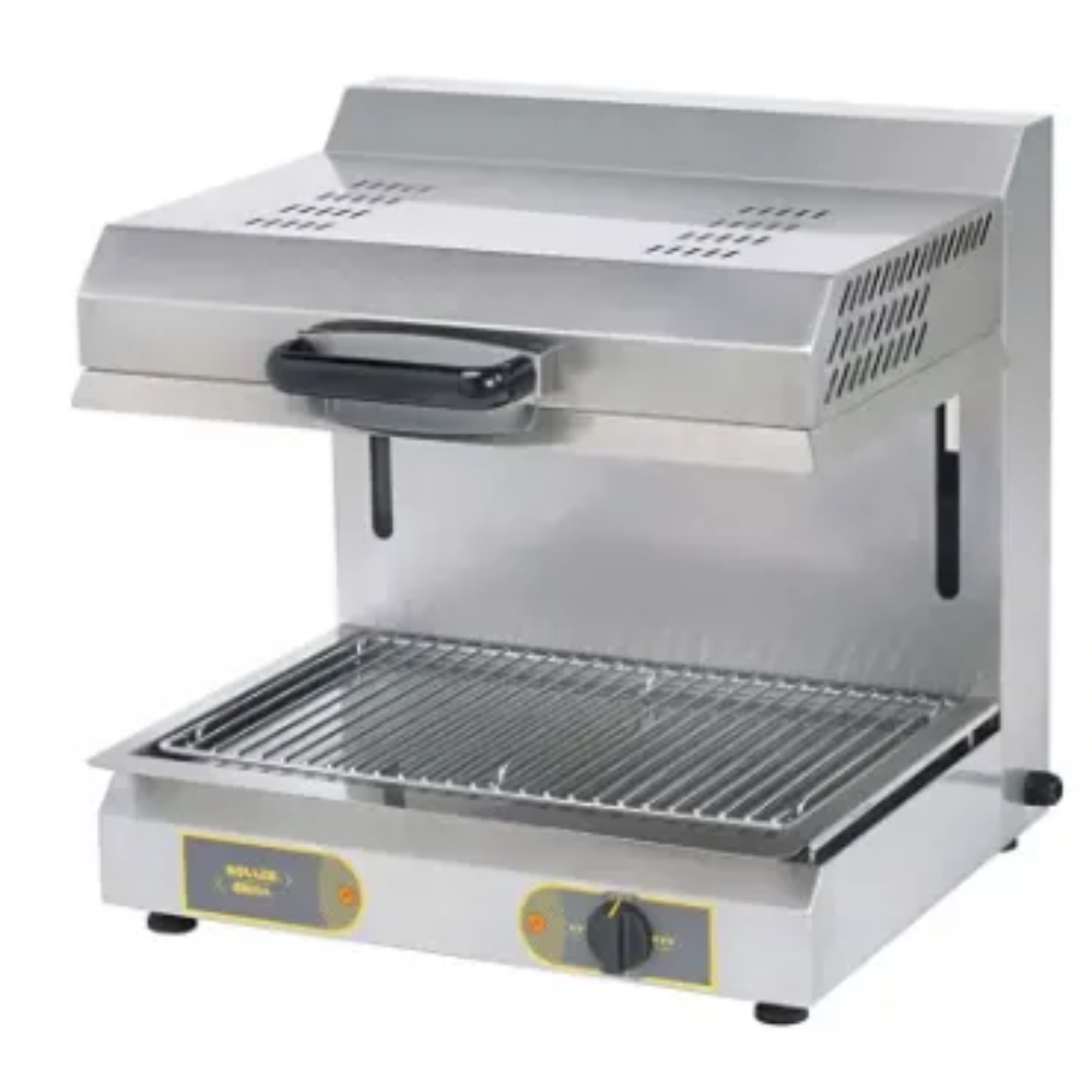 Commercial Electric Infrared Salamander Grill with Movable Top - Roller Grill SEM 600 Q Commercial Electric Infrared Salamander Grill with Movable Top - Roller Grill SEM 600 Q